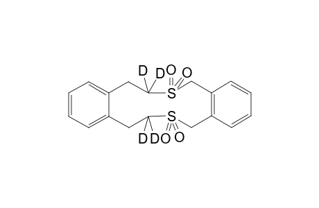 3,3,12,12-Tetradeuterio-2,13-dithia[4.4]orthocyclophane S,S,S',S'-tetraoxide