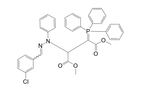 Dimethyl 2-(1-(3-chlorobenzylidene)-2-phenylhydrazine-1-yl)-3-(triphenylphosphoranylidene)butandioate