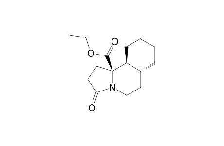 (10BRS)-3-OXO-10B-(ETHOXYCARBONYL)-DODECAHYDROPYRROLO-[2,1-A]-ISOQUINOLINE