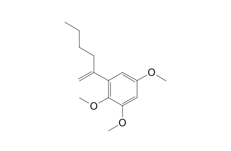 1-(hex-1-en-2-yl)-2,3,5-trimethoxybenzene