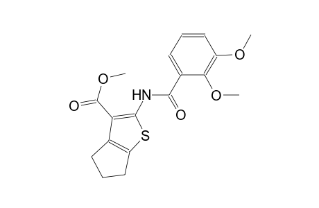 methyl 2-[(2,3-dimethoxybenzoyl)amino]-5,6-dihydro-4H-cyclopenta[b]thiophene-3-carboxylate