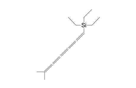 1,1-Dimethyl-6-triethylsilyl-hexapentaen