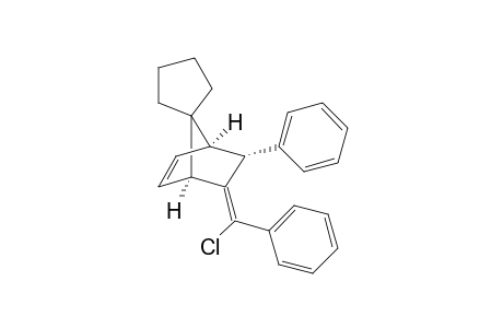 5-[(E)-alpha-Chlorobenzyliden]-endo-6-phenylspiro[bicyclo[2.2.1]hept-2-en-7,1'-cyclopentan]