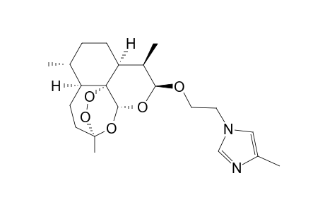 12-BETA-[2-(4-METHYL-1H-IMIDAZOL-1-YL)-ETHOXY]-DIHYDROARTEMISININ