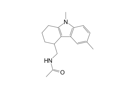 N-[(6,9-dimethyl-1,2,3,4-tetrahydrocarbazol-4-yl)methyl]acetamide
