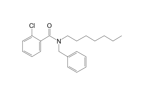 Benzamide, 2-chloro-N-benzyl-N-heptyl-