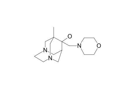 1-Methyl-9-morpholinomethyl-3,6-diazahomoadamantan-9-ol