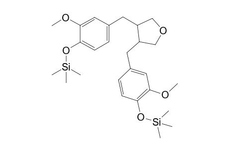 [2-methoxy-4-[[4-[(3-methoxy-4-trimethylsilyloxy-phenyl)methyl]tetrahydrofuran-3-yl]methyl]phenoxy]-trimethyl-silane