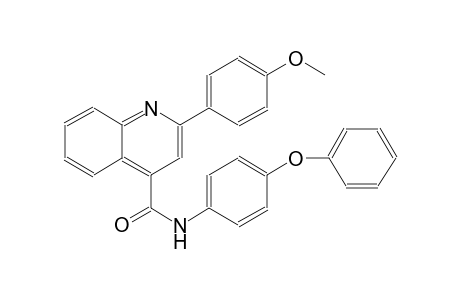 4-quinolinecarboxamide, 2-(4-methoxyphenyl)-N-(4-phenoxyphenyl)-