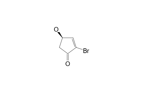 (4R)-2-BROMO-4-HYDROXY-CYCLOPENT-2-ENONE