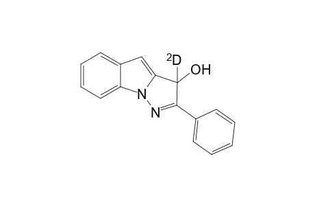 3-Hydroxy-2-phenyl-[3-2H]-3H-pyrazolo[1,5-a]indole