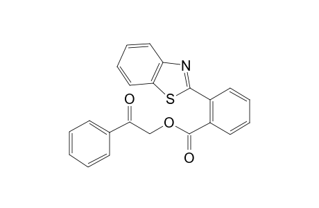 2-Oxo-2-phenylethyl 2-(1,3-benzothiazol-2-yl)benzoate