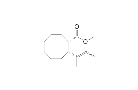 Methyl (1S,2R)-2-(but-2-en-2-yl)cyclooctanecarboxylate