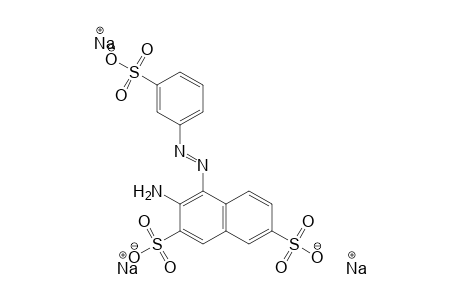 2,7-Naphthalenedisulfonic acid, 3-amino-4-[(3-sulfophenyl)azo]-, trisodium salt