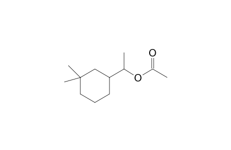 Cyclohexanemethanol <alpha,3,3-trimethyl-> acetate