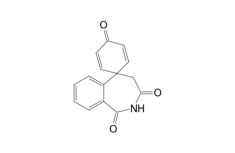 Spiro[benzo[c]azepine-5,1'-cyclohexane]-2,5'-diene-1(2H),3(4H),4'-trione