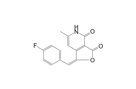 furo[3,4-c]pyridine-3,4(1H,5H)-dione, 1-[(4-fluorophenyl)methylene]-6-methyl-, (1E)-