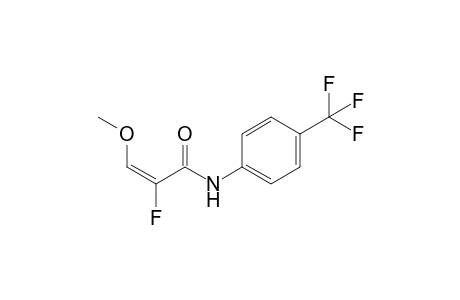 (E)-2-Fluoro-3-methoxy-4'-(trifluoromethyl)prop-2-enanilide