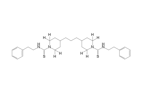 4,4'-trimethylenebis[N-phenethylthio-1-piperidinecarboxamide]