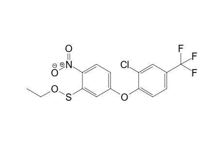 Benzenesulfenic acid, 5-[2-chloro-4-(trifluoromethyl)phenoxy]-2-nitro-, ethyl ester