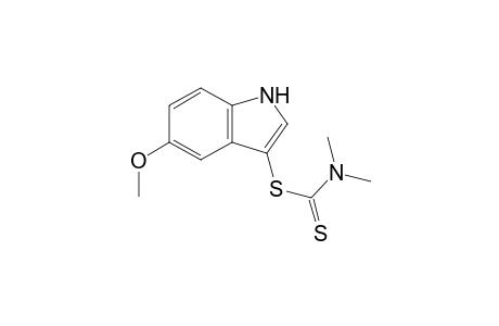 5-methoxy-1H-indol-3-yl-dimethylamino-dithioformate