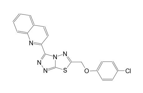 quinoline, 2-[6-[(4-chlorophenoxy)methyl][1,2,4]triazolo[3,4-b][1,3,4]thiadiazol-3-yl]-