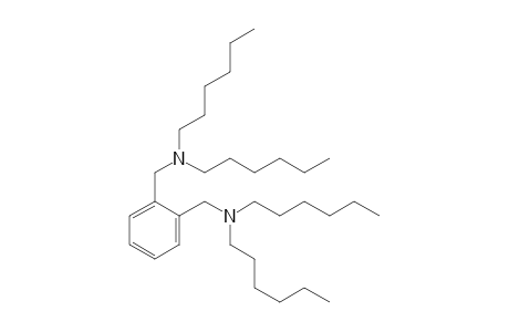 N,N,N',N'-tetrahexyl-o-xylene-alpha,alpha'-diamine