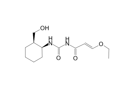 (+-)-cis-N-[2-(Hydroxymethyl)cyclohexylcarbamoyl]-3-ethoxy-2-propenamide
