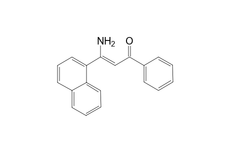 3-Amino-3-(1-naphthyl)-1-phenylprop-2-en-1-one