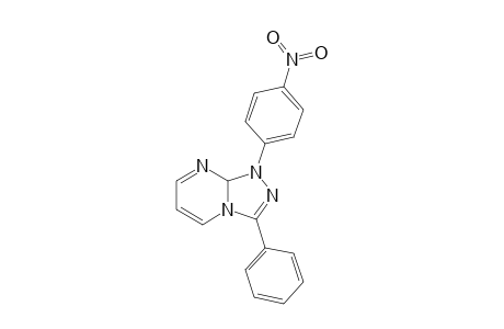 1,8a-Dihydro-1-(4'-nitrophenyl)-3-phenyl-1,2,4-triazolo[4,3-a]pyrimidine