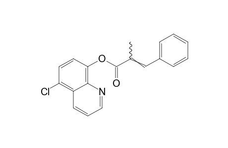 5-chloro-8-quinolinol, alpha-methylcinnamate (ester)