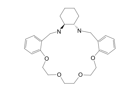 1,18-DIAMINO-3,4;15,16-DIBENZO-19,20-CYCLOHEXO-5,8,11,14-TETRAOXACYCLOOCTADODECANE