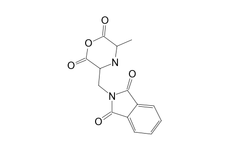 2-[(5-Methyl-2,6-dioxomorpholin-3-yl)methyl]isoindole-1,3-dione