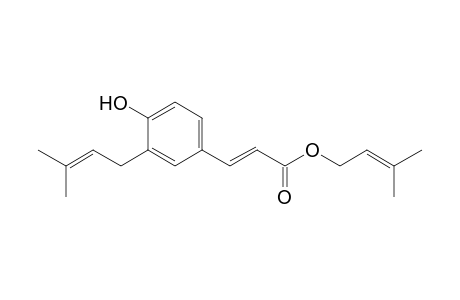 Prenyl 4-hydroxy-3-prenylcinnamate