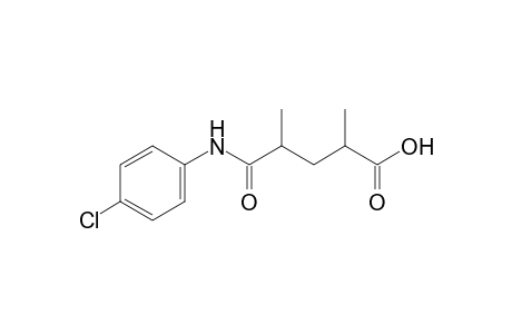 4'-chloro-2,4-dimethylglutaranilic acid