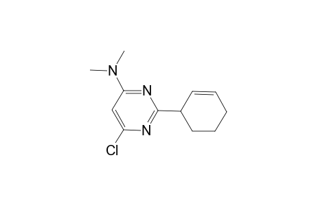 6-Chloro-2-(cyclohex-2-en-1-yl)-N,N-dimethylpyrimidin-4-amine