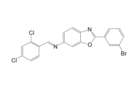 6-benzoxazolamine, 2-(3-bromophenyl)-N-[(E)-(2,4-dichlorophenyl)methylidene]-