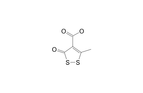 5-METHYL-3-OXO-3H-1,2-DITHIOLE-4-CARBOXYLIC-ACID