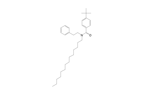 Benzamide, 4-(tert-butyl)-N-(2-phenylethyl)-N-tetradecyl-