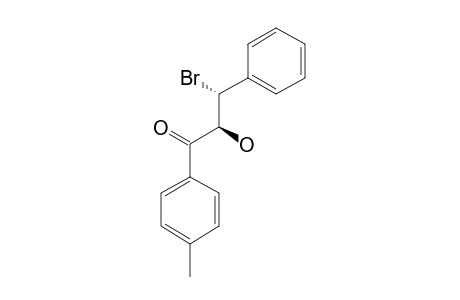 THREO-3-BrOMO-2-HYDROXY-1-(4-METHYLPHENYL)-3-PHENYL-PROPAN-1-ONE