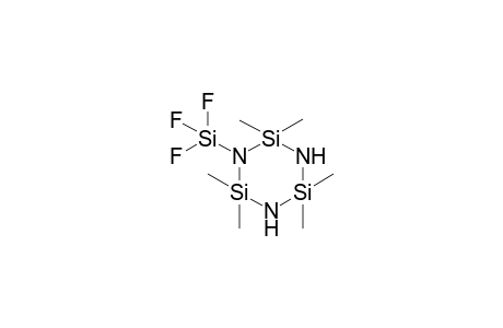 Trifluoro-(2,2,4,4,6,6-hexamethyl-1,3,5,2,4,6-triazatrisilinan-1-yl)silane