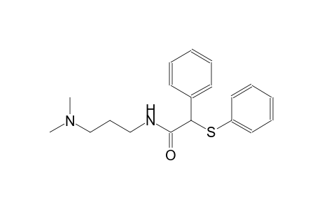 N-[3-(dimethylamino)propyl]-2-phenyl-2-(phenylsulfanyl)acetamide