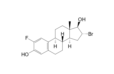 (8R,9S,13S,14S,16R,17R)-16-bromanyl-2-fluoranyl-13-methyl-6,7,8,9,11,12,14,15,16,17-decahydrocyclopenta[a]phenanthrene-3,17-diol