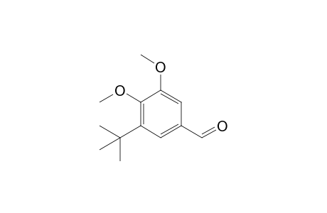 5-t-Butyl-3,4-dimethoxybenzaldehyde