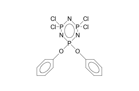 4,4,6,6-Tetrachloro-2,2-diphenoxy-cyclotriphosphazene