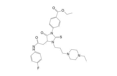 benzoic acid, 4-[3-[3-(4-ethyl-1-piperazinyl)propyl]-4-[2-[(4-fluorophenyl)amino]-2-oxoethyl]-5-oxo-2-thioxo-1-imidazolidinyl]-, ethyl ester