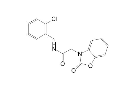 3-benzoxazoleacetamide, N-[(2-chlorophenyl)methyl]-2,3-dihydro-2-oxo-