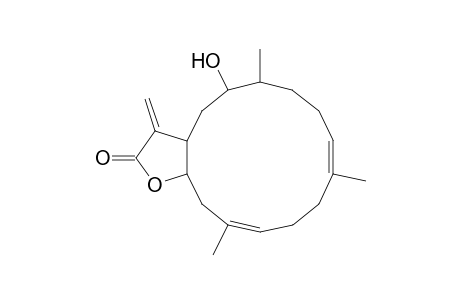 Cyclotetradeca[b]furan-2(3H)-one, 3a,4,5,6,7,8,11,12,15,15a-decahydro-5-hydroxy-6,10,14-trimethyl-3-methylene-