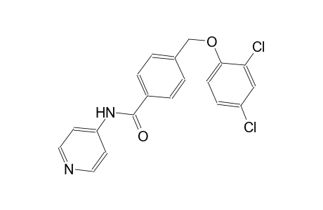 4-[(2,4-dichlorophenoxy)methyl]-N-(4-pyridinyl)benzamide