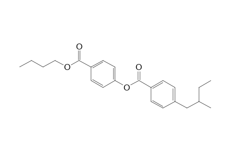 Benzoic acid, 4-(2-methylbutyl)-, 4-(butoxycarbonyl)phenyl ester